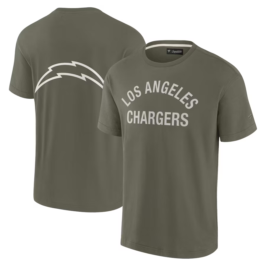 Men 2024 NFL Los Angeles Chargers T shirts->nfl t-shirts->Sports Accessory